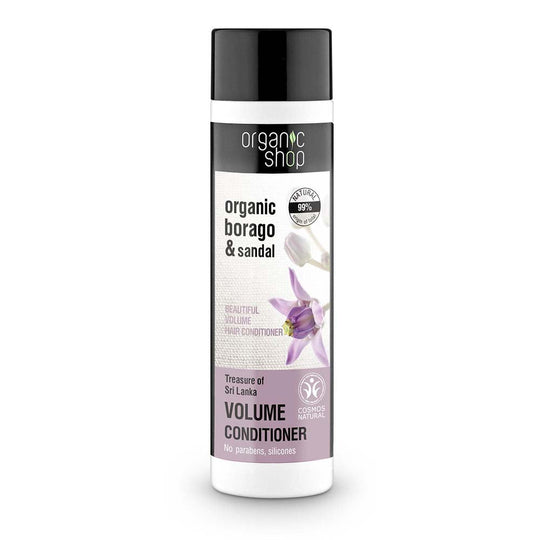 Μαλακτική κρέμα μαλλιών Organic Shop Beautiful Volume Hair Treasure of Sri Lanka 280 ml