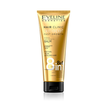 Μαλακτική κρέμα μαλλιών Eveline Hair Clinic Oleo Fast Growth Expert 8σε1 250 ml
