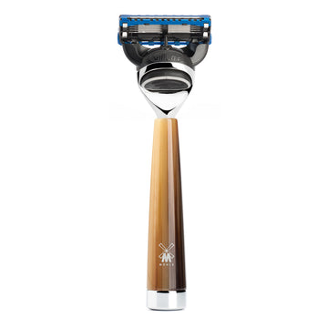 Ξυριστική μηχανή συμβατή με Gillette Fusion και premium λαβή ρητίνης R 142 F