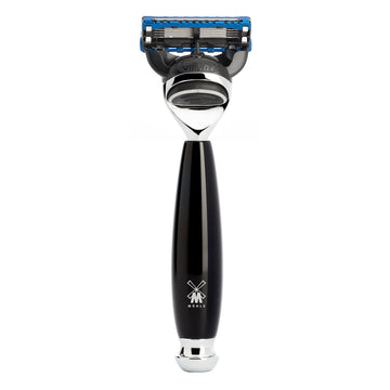 Ξυριστική μηχανή συμβατή με Gillette Fusion και λαβή ρητίνης premium R 336 F