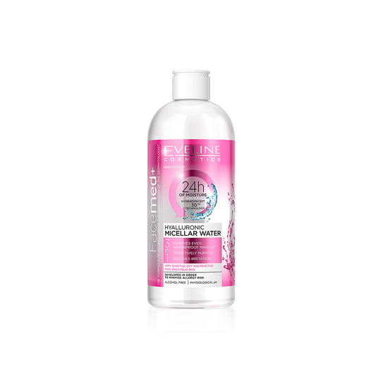 Μικυλλιακό νερό Eveline Hyaluronic 3σε1 100 ml