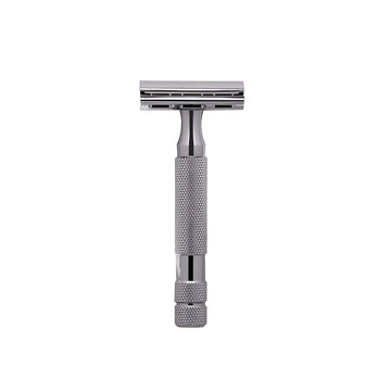 Κλασική ξυριστική μηχανή ασφαλείας Rockwell 6C Gunmetal Chrome