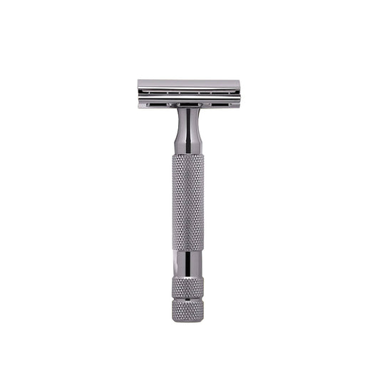 Κλασική ξυριστική μηχανή ασφαλείας Rockwell 6C Gunmetal Chrome