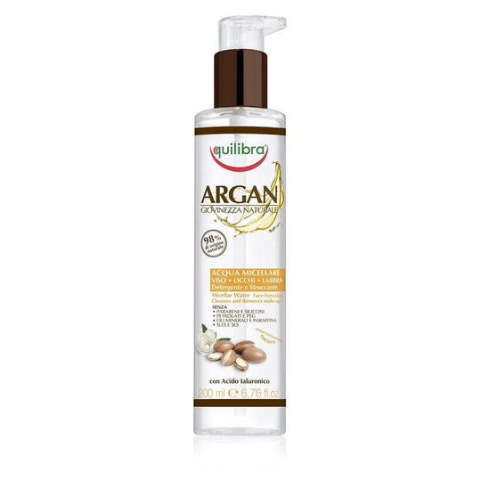 Μικυλλιακό νερό με Argan Equilibra 200 ml
