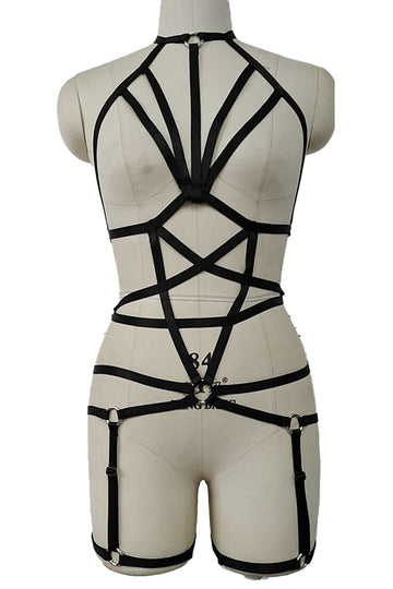 Body fetish τιράντες από ελαστικές ταινίες C708-1