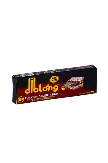 DIBLONG Turkish Delight Bar – Μπάρα Premium Αφροδισιακή για Ενέργεια, Ζωτικότητα και Υποστήριξη της Libido, 30 g, SPL14 SPL14-00
