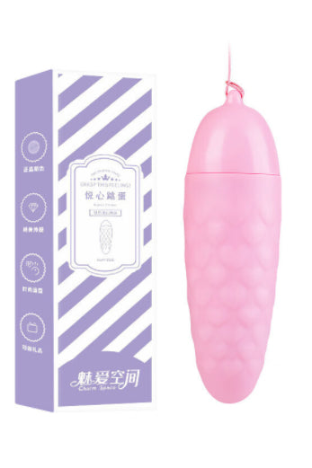 Μίνι δονητής τύπου ΩΟ με μπαταρίες, Ροζ TOY370C-5