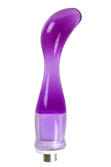 Αξεσουάρ Dildo για Sex Machine, Βελούδινη Σιλικόνη, Εργονομικός Σχεδιασμός, Καθολική Συμβατότητα, Μωβ, TOY600P-11