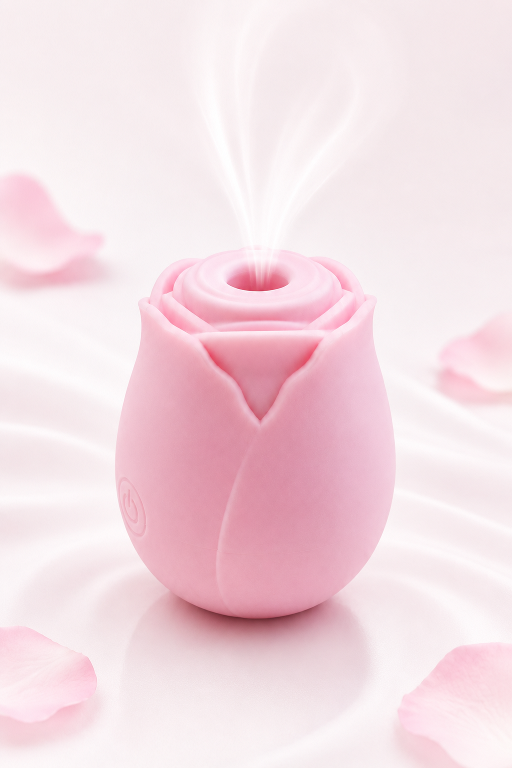 RosePulse Mini roz cu design elegant în formă de trandafir și funcție de sucțiune discretă