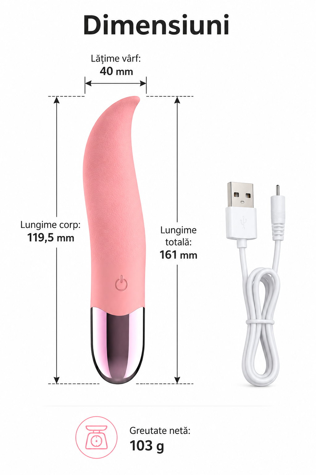 🔋 Încărcare USB rapidă pentru a fi mereu pregătit de utilizare.
