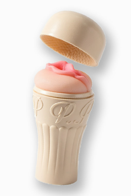 CoreFlex – Masturbator Premium Cu Manșon Detașabil Din Silicon, Crem, TOY668-15