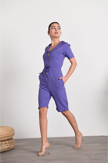 Ολόσωμη φόρμα casual με σορτς A730-11