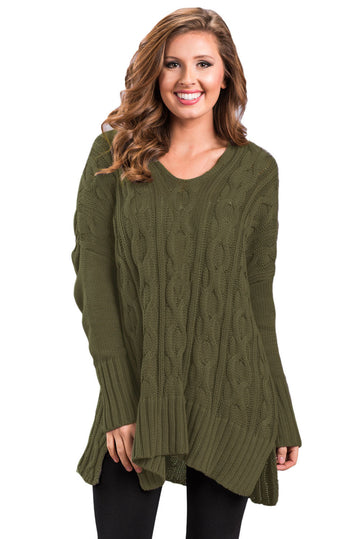 Πουλόβερ πλεκτό oversized casual A748-120