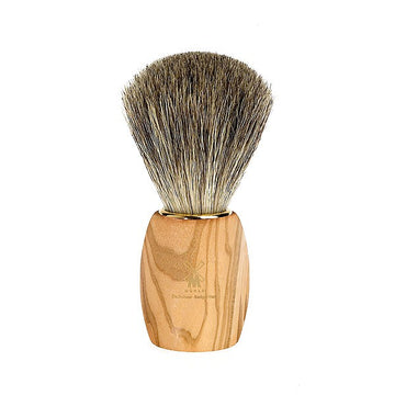 Πινέλο Ξυρίσματος Pure Badger, με τρίχα ασβού, λαβή από ξύλο ελιάς - 81H37