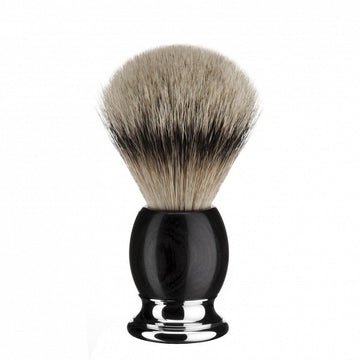 Πινέλο Ξυρίσματος Silvertip Badger, με τρίχα ασβού, λαβή African Blackwood - 93H85