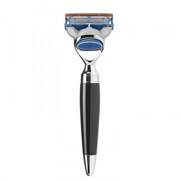 Ξυριστική μηχανή συμβατή με Gillette Fusion, λαβή από ρητίνη