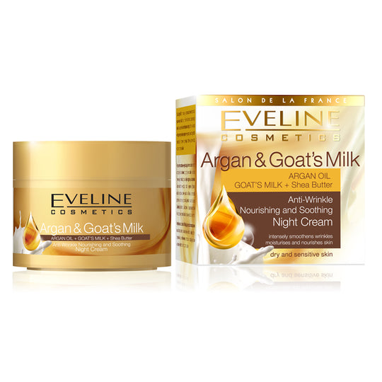 Κρέμα Νύχτας Argan & Γάλα Κατσίκας 50 ml