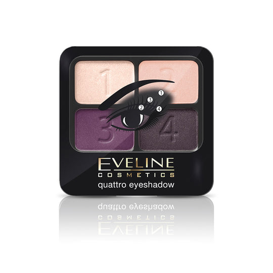 Σκιές Ματιών Eveline Quattro Smokey Eyes No. 7