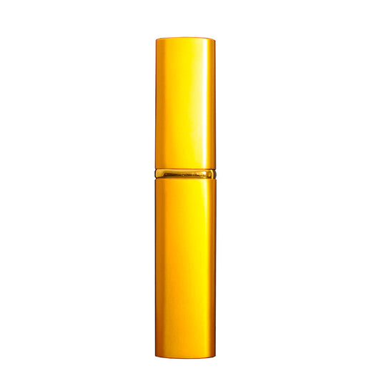 Ματ χρυσό μπουκαλάκι με σπρέι για άρωμα 15ml