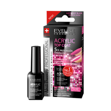 Θεραπεία νυχιών Eveline Nail Therapy Acrylic Top Coat 12ml