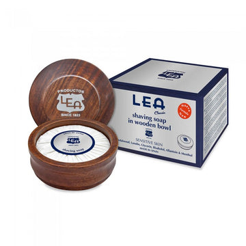 Σαπούνι ξυρίσματος σε ξύλινο μπολ LEA Classic 100γρ