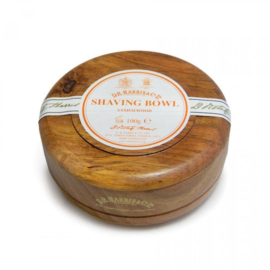 Σαπούνι ξυρίσματος με ξύλινο μπολ DR Harris Sandalwood Mahogany 100 γρ