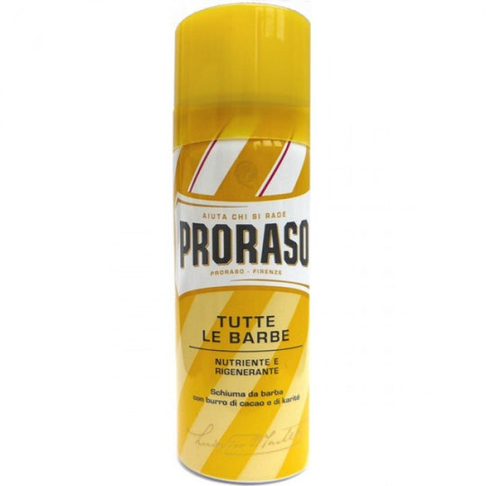 Αφρός ξυρίσματος Proraso με βούτυρο κακάο και βούτυρο καριτέ 400 ml