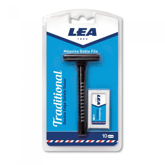 Ξυριστική μηχανή ασφαλείας LEA Traditional με 10 λεπίδες