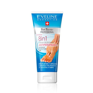 Αντιιδρωτική κρέμα ποδιών Eveline Foot Therapy 8σε1 100ml
