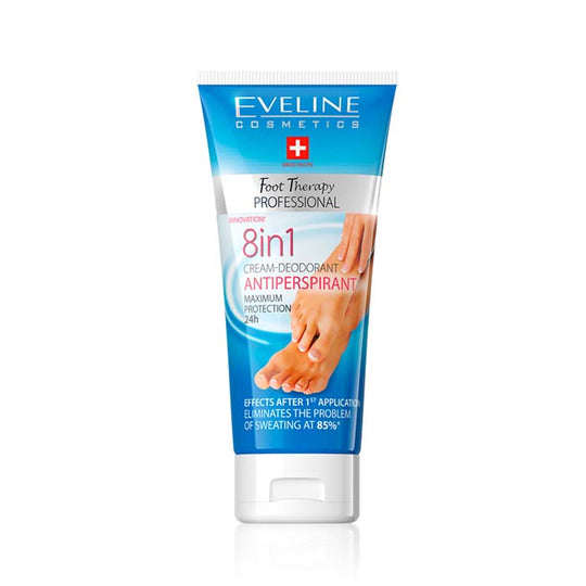 Αντιιδρωτική κρέμα ποδιών Eveline Foot Therapy 8σε1 100ml