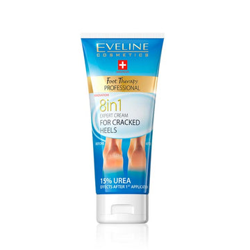 Κρέμα για σκασμένες φτέρνες Eveline Expert Cream 8in1 Total Action 100ml