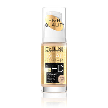 Eveline Ideal Cover Full HD Matt Make-up No. 201 Ivory 30 ml