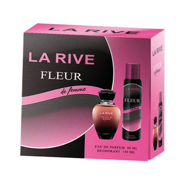 Σετ δώρου La Rive Fleur de Femme, άρωμα και αποσμητικό
