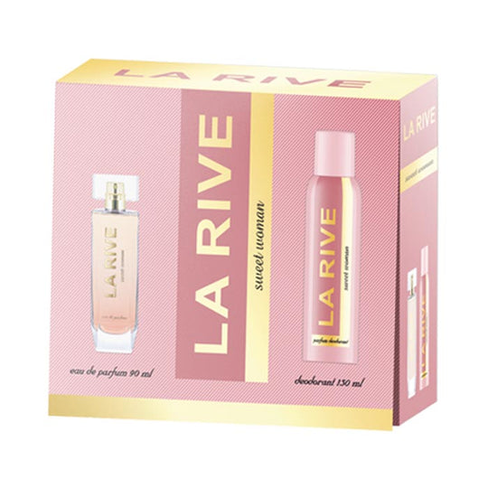 Σετ δώρου La Rive Sweet Woman, άρωμα και αποσμητικό