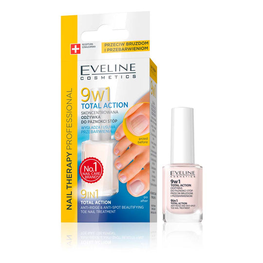 Θεραπεία νυχιών Eveline 9in1 Total Action 12 ml