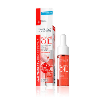 Eveline Nail Therapy Red Delight αρωματικό έλαιο για νύχια και επωνύχια 12 ml