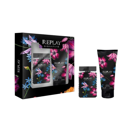 Set Replay Signature for Woman άρωμα + γαλάκτωμα σώματος