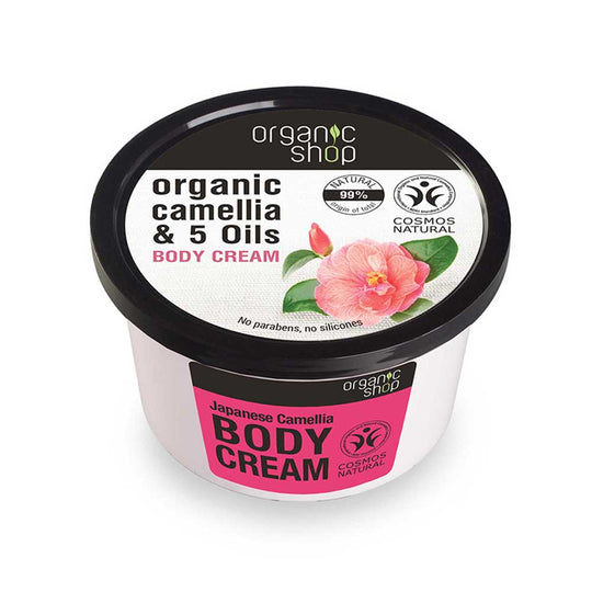 Organic Shop Japanese Camellia Κρέμα Σώματος 250ml