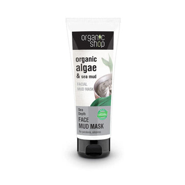 Μάσκα προσώπου Organic Shop Mud Mask Sea Depth 75 ml