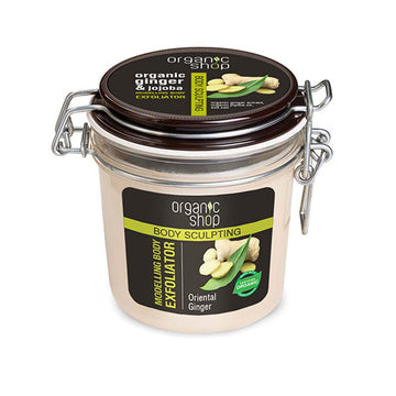 Organic Shop Απολεπιστικό Σώματος με αποτέλεσμα διαμόρφωσης "Oriental Ginger" 350 ml