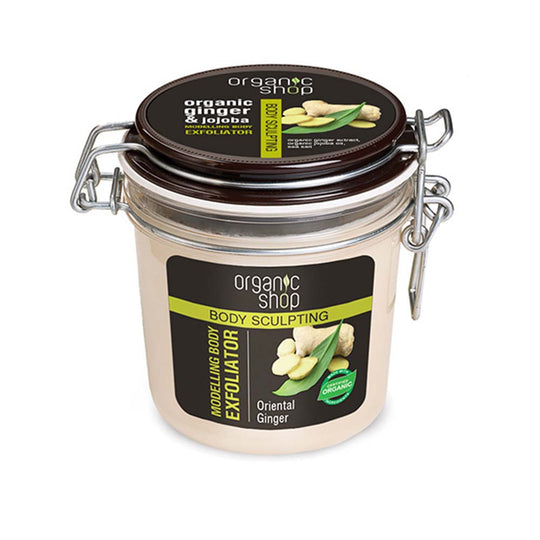 Organic Shop Απολεπιστικό Σώματος με αποτέλεσμα διαμόρφωσης "Oriental Ginger" 350 ml