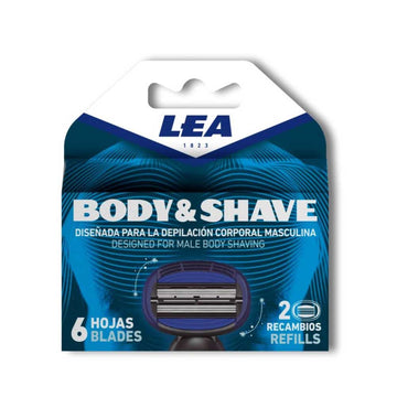 Ανταλλακτικές λεπίδες ξυραφιών LEA Body&Shave