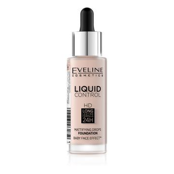 Eveline Liquid Control Ivory No. 5 Foundation με σταγονόμετρο - 32 ml