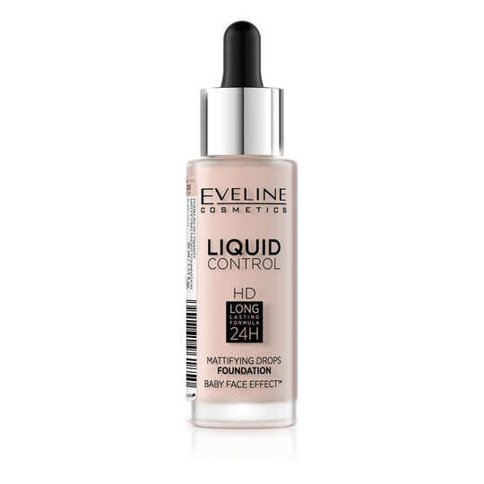 Eveline Liquid Control Ivory No. 5 Foundation με σταγονόμετρο - 32 ml