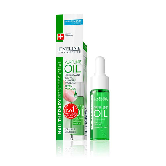 Ενυδατικό λάδι νυχιών και επωνυχίων Eveline Nail Therapy Green Paradise 12 ml