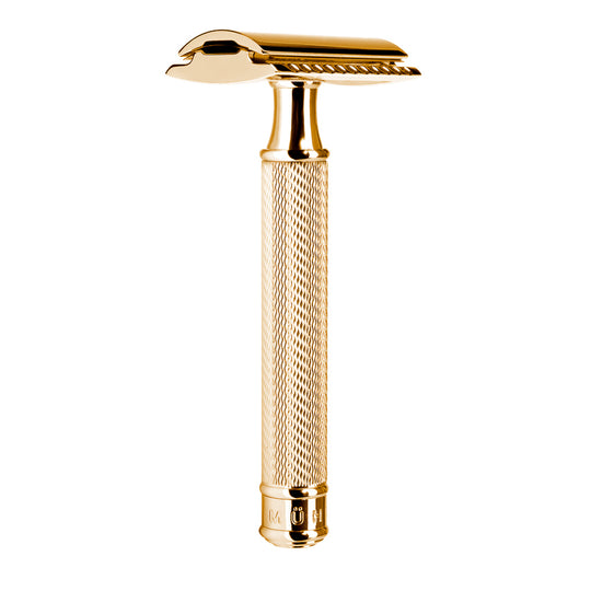 Κλασική ξυριστική μηχανή Safety Razor με κλειστή χτένα Muehle R89 GOLD
