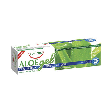 Οδοντόκρεμα Equilibra με Αλόη τριπλής δράσης 75 ml