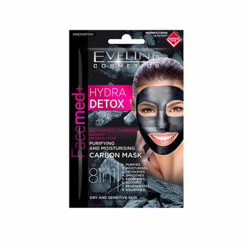 Μάσκα προσώπου Eveline Facemed Hydra Detox 8σε1 5ml