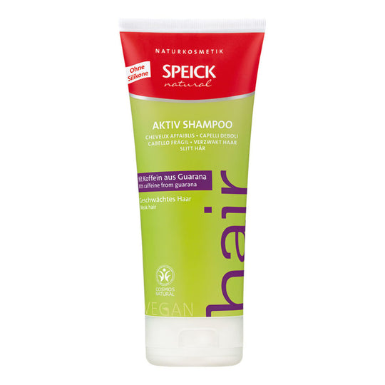 Σαμπουάν για λεπτά μαλλιά Speick Natural Aktiv με καφεΐνη από Guarana 200 ml