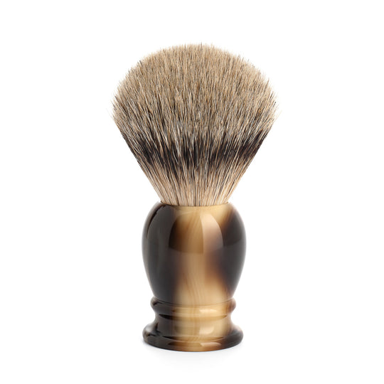 Πινέλο Ξυρίσματος Muehle Silvertip Badger με λαβή από ρητίνη 93 K 252